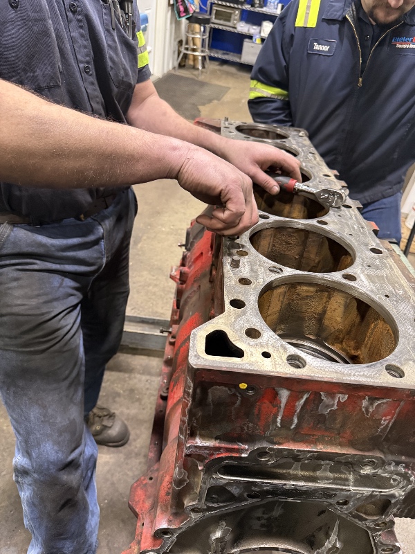 Kylertown engine rebuild