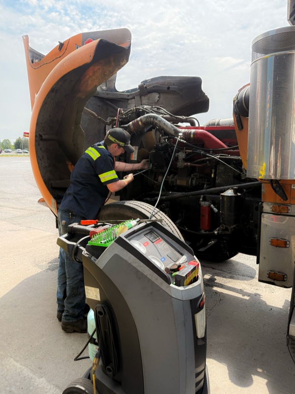 Kylertown heavy duty truck AC repair