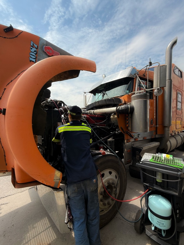 Kylertown semi truck air conditioning repair
